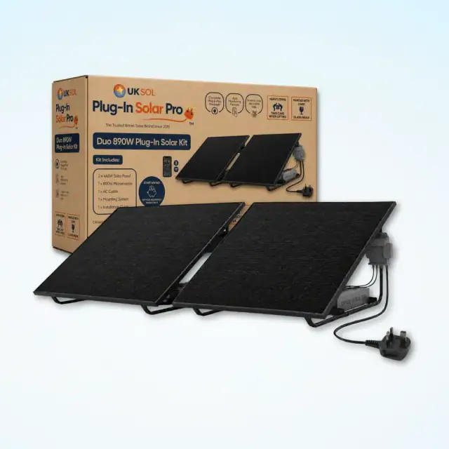 UKSOL Pro Duo 890W Ground Mount Kit